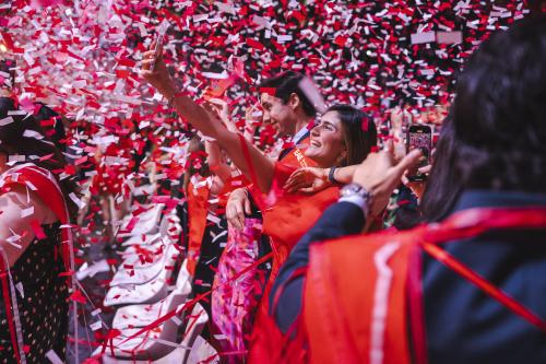 graduación celebración